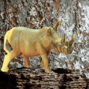 Wooden Rhino Curving